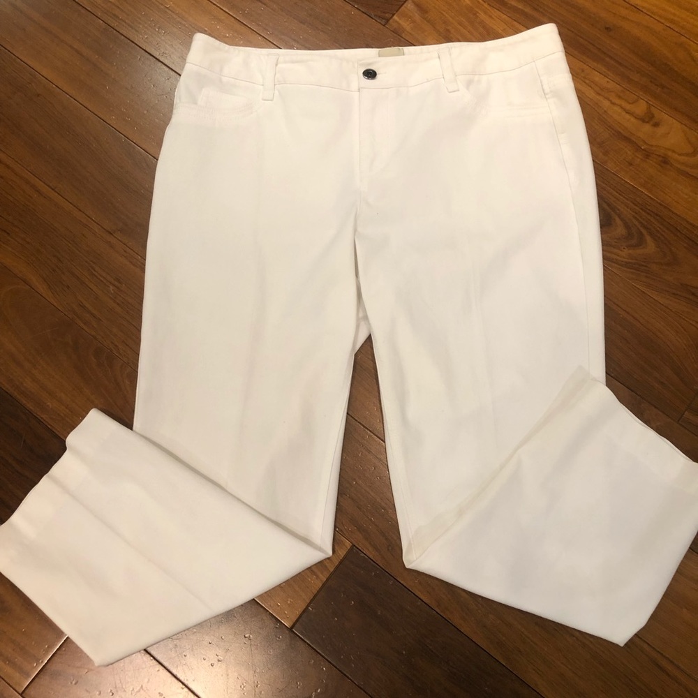 White pants